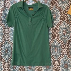 Collared Cabelas brand shirt